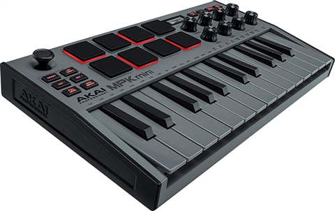 Akai MPK Mini MK3 25 Keys Mini Keyboard - Grey, A - CeX (UK